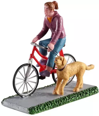 Lemax a ride and a walk kerstdorp figuur type 3 2020 - afbeelding 1