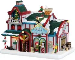 Lemax arctic animal sanctuary verlicht kersthuisje Santa's Wonderland 2023 - afbeelding 1