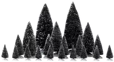 Lemax assorted pine trees s/21 boom 2020 - afbeelding 1