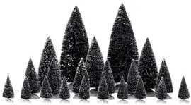 Lemax assorted pine trees s/21 boom 2020