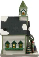 Lemax balsam glen church verlichte kerk Caddington Village 2022 - afbeelding 2