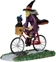 Lemax be-witching bike ride halloween figuur Spooky Town 2013 - afbeelding 1