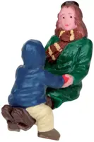 Lemax bench figures kerstdorp figuur type 2 2015 - afbeelding 1