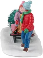 Lemax bringing home our tree kerstdorp tafereel Vail Village 2023 - afbeelding 3