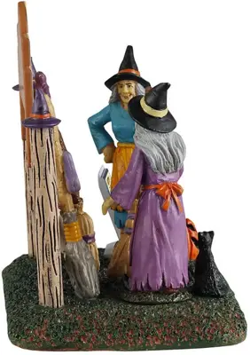 Lemax brooms to go tafereel Spooky Town 2024 - afbeelding 3