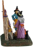 Lemax brooms to go tafereel Spooky Town 2024 - afbeelding 3