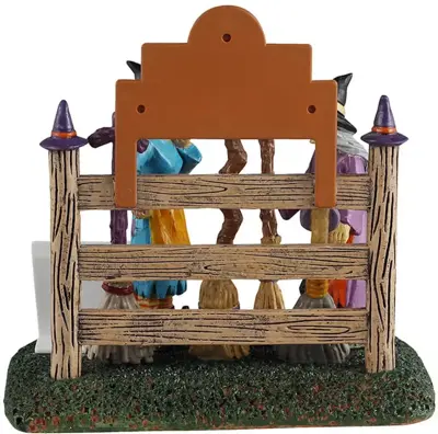 Lemax brooms to go tafereel Spooky Town 2024 - afbeelding 2