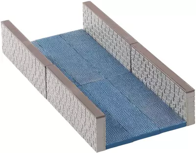 Lemax canal wall s/10 kerstdorp accessoire 2020 - afbeelding 1