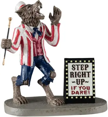 Lemax carnival barker s/3 halloween figuur Spooky Town 2024 - afbeelding 1