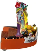 Lemax catarinas fashion show verlicht tafereel Spooky Town 2023 - afbeelding 2