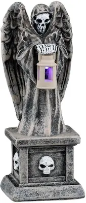 Lemax cemetery sentinal verlichte accessoire Spooky Town 2026 - afbeelding 1