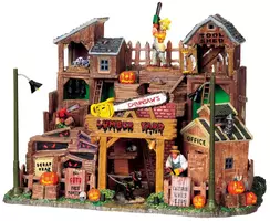 Lemax chainsaw's lumber yard huisje Spooky Town 2009 (zonder omdoos) kopen?