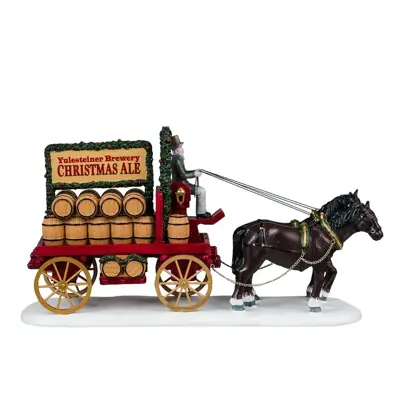Lemax christmas ale delivery kerstdorp tafereel Caddington Village 2024 - afbeelding 1