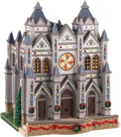 Lemax christmas at the cathedral verlichte kerk Caddington Village 2020 kopen?