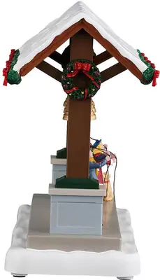 Lemax christmas bells are ringing bewegend kerstdorp tafereel Caddington Village 2026 - afbeelding 2
