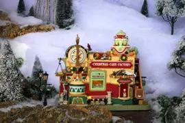 Lemax christmas cake factory bewegend kersthuisje Caddington Village 2024 - afbeelding 2