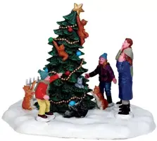 Lemax christmas catastrophe kerstdorp tafereel 2017 - afbeelding 1