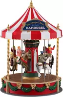 Lemax christmas cheer carousel bewegende draaimolen Caddington Village 2021 kopen?