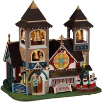Lemax christmas chimes bewegende kerk 2022 - afbeelding 1