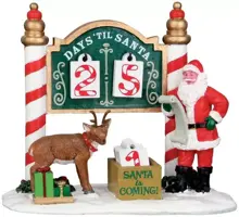 Lemax christmas countdown kerstdorp tafereel Vail Village 2016 - afbeelding 1