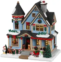 Lemax christmas joy residence verlicht kersthuisje Caddington Village 2023 - afbeelding 1