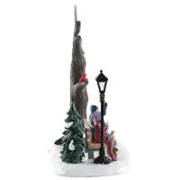 Lemax christmas moon verlicht kerstdorp tafereel Vail Village 2018 - afbeelding 3