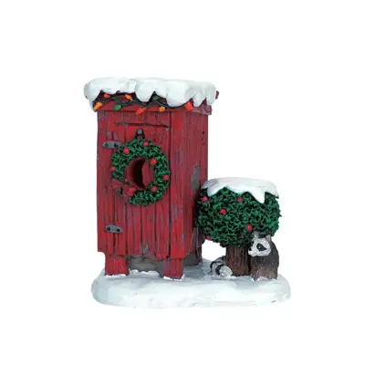 Lemax christmas outhouse kerstdorp accessoire Plymouth Corners 2006 - afbeelding 1
