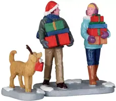 Lemax christmas party s/2 kerstdorp figuur type 4 2016 - afbeelding 1