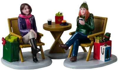 Lemax christmas shopping break s/3 kerstdorp figuur type 5 2024 - afbeelding 1