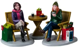 Lemax christmas shopping break s/3 kerstdorp figuur type 5 2024 - afbeelding 1
