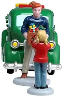 Lemax church toy drive kerstdorp tafereel 2026 - afbeelding 2