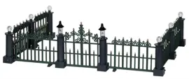 Lemax classic victorian fence s/7 kerstdorp accessoire 2012 - afbeelding 1