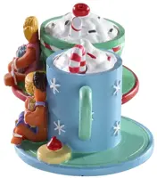 Lemax cocoa and cookies, set of 2 kerstdorp tafereel Sugar 'N' Spice 2019 - afbeelding 2