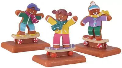 Lemax cookie boarding s/3 kerstdorp figuur type 4 Sugar 'N' Spice 2022 - afbeelding 1
