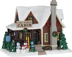 Lemax cozy forest cabin verlicht kersthuisje Vail Village 2026 kopen?