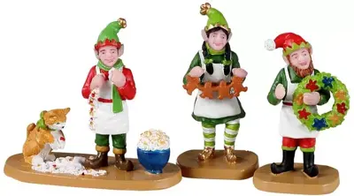 Lemax crafty elves s/3 kerstdorp figuur type 5 Santa's Wonderland 2022 - afbeelding 1