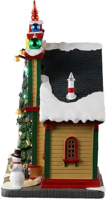 Lemax cranberry hill christmas boutique verlicht kersthuisje Caddington Village 2023 - afbeelding 3