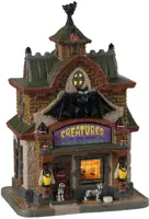Lemax creatures of the night pet shop verlicht huisje Spooky Town 2023 - afbeelding 1