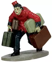 Lemax creepy bellboy figuur Spooky Town 2017 - afbeelding 1