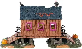 Lemax creepy covered bridge tafereel Spooky Town 2023 - afbeelding 4