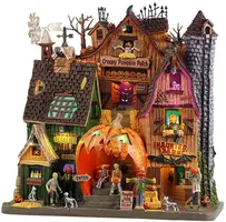 Lemax creepy pumpkin patch verlichte facade Spooky Town 2025 - afbeelding 1