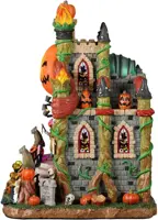 Lemax crypt of the lost pumpkin souls huisje Spooky Town 2022 (zonder omdoos) - afbeelding 3