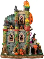 Lemax crypt of the lost pumpkin souls verlicht huisje Spooky Town 2022 - afbeelding 2