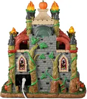 Lemax crypt of the lost pumpkin souls verlicht huisje Spooky Town 2022 - afbeelding 4