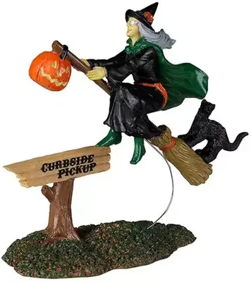 Lemax curbside pickup halloween figuur Spooky Town 2022 - afbeelding 1