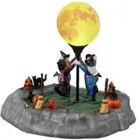 Lemax dancing in the moonlight bewegend tafereel Spooky Town 2023 - afbeelding 1
