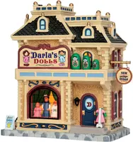 Lemax darla's dolls verlicht kersthuisje Caddington Village 2017 - afbeelding 1