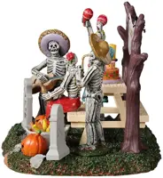 Lemax day of the dead party tafereel Spooky Town 2022 - afbeelding 3