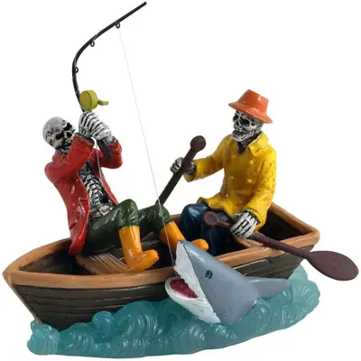 Lemax dead in the water halloween figuur Spooky Town 2021 - afbeelding 1