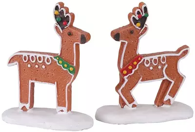 Lemax deer delights kerstdorp figuur type 2 Sugar 'N' Spice 2022 - afbeelding 1